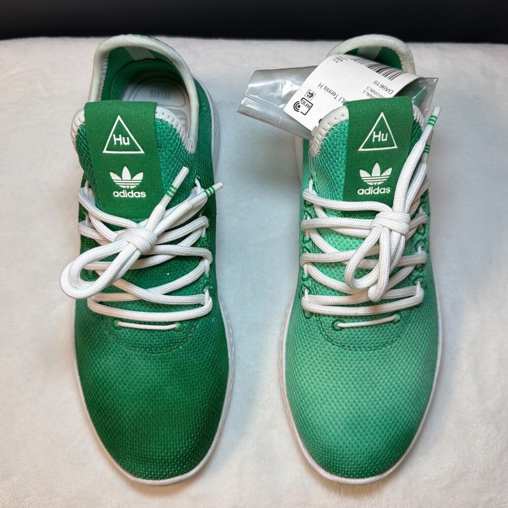Pharrell x Adidas Tennis Hu Holi Green DA9619 | 4Y/5.5W - Picture 4 of 14